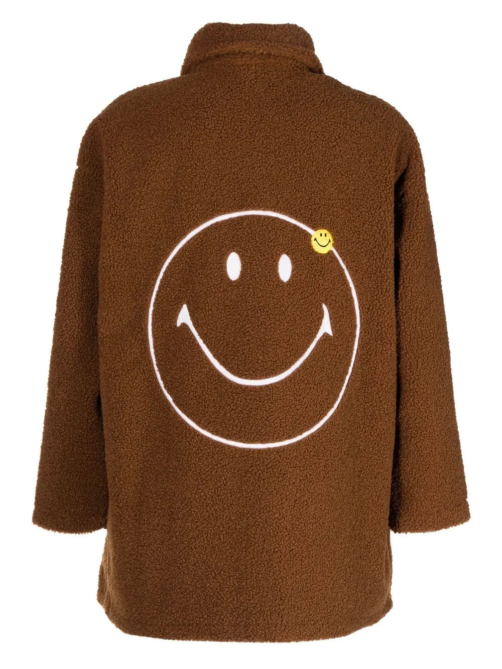Smiley Face Button-Up Coat