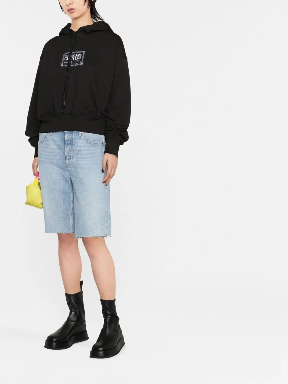 Logo-Print Drawstring Hoodie