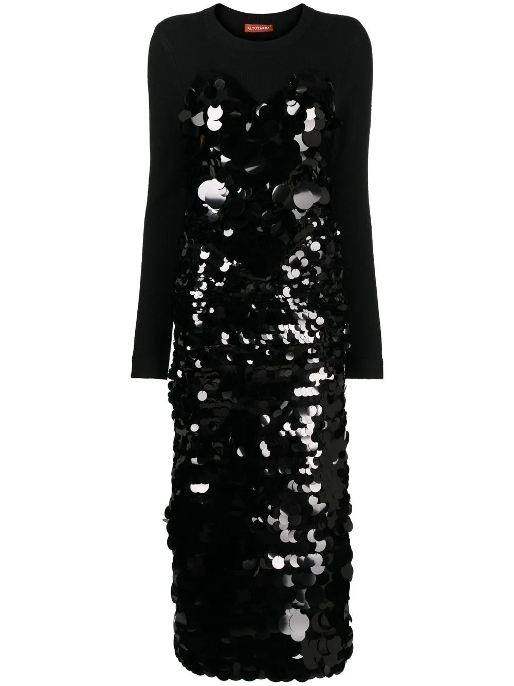 Sequin Midi Dress