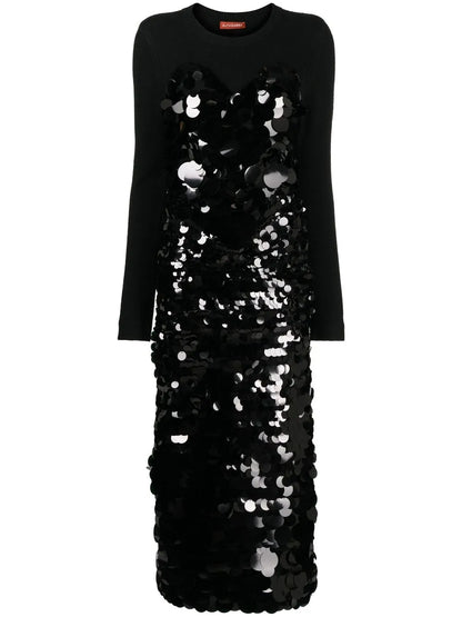 Sequin Midi Dress