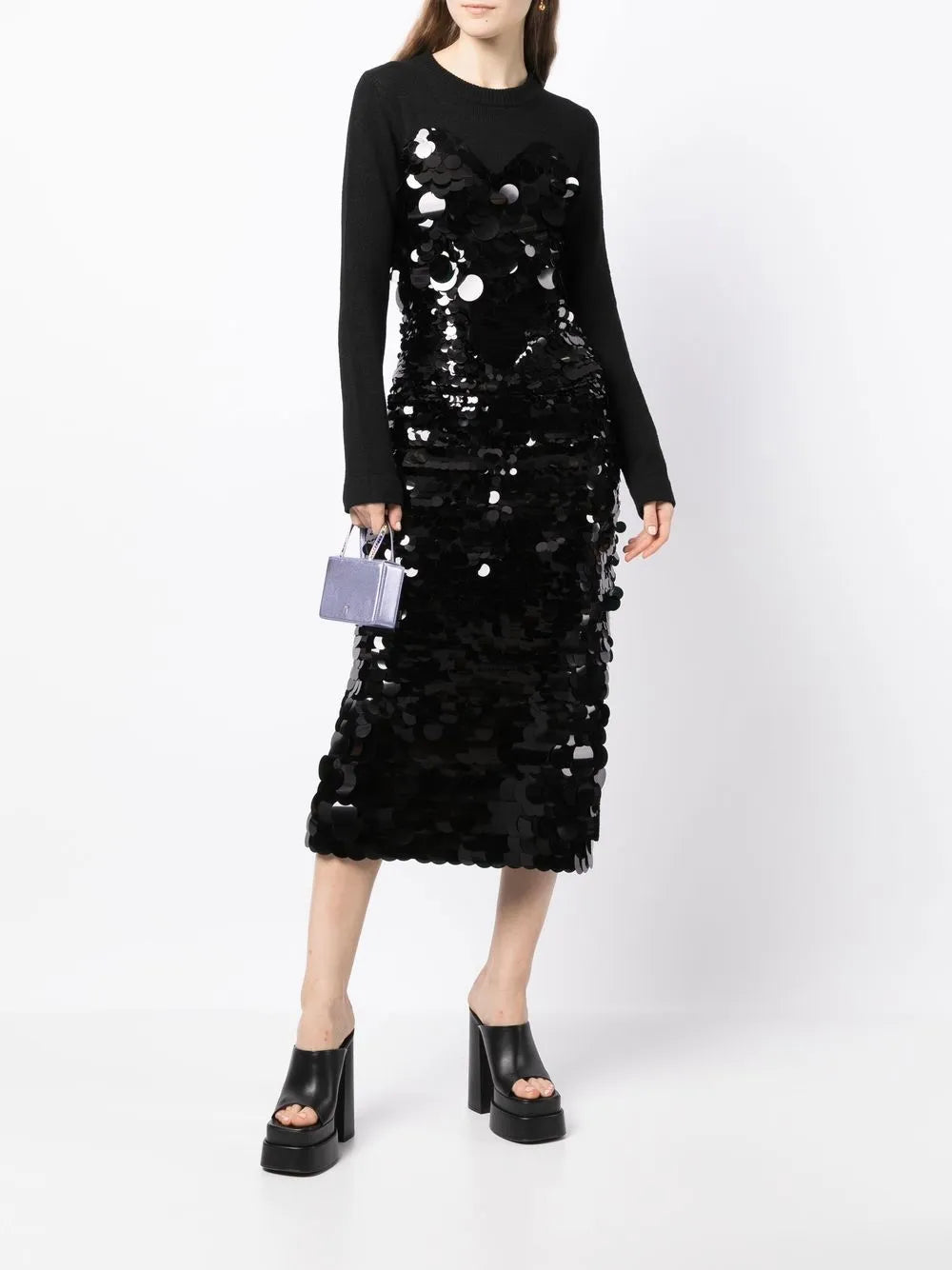 Sequin Midi Dress