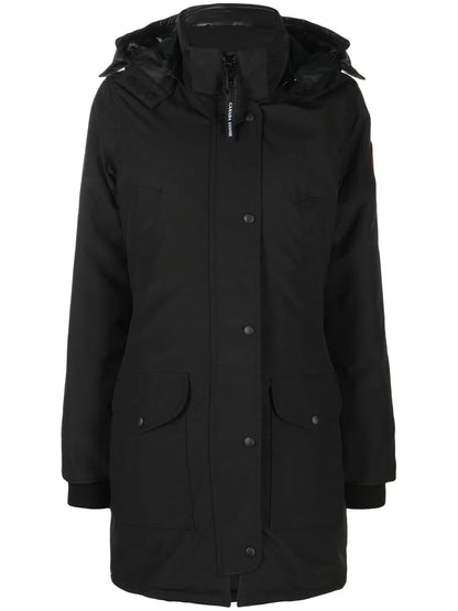 Zip-Up Padded Down Coat