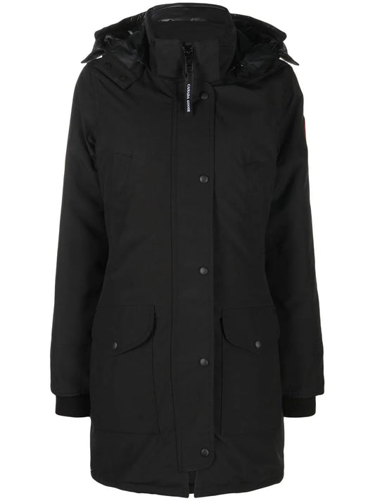 Zip-Up Padded Down Coat
