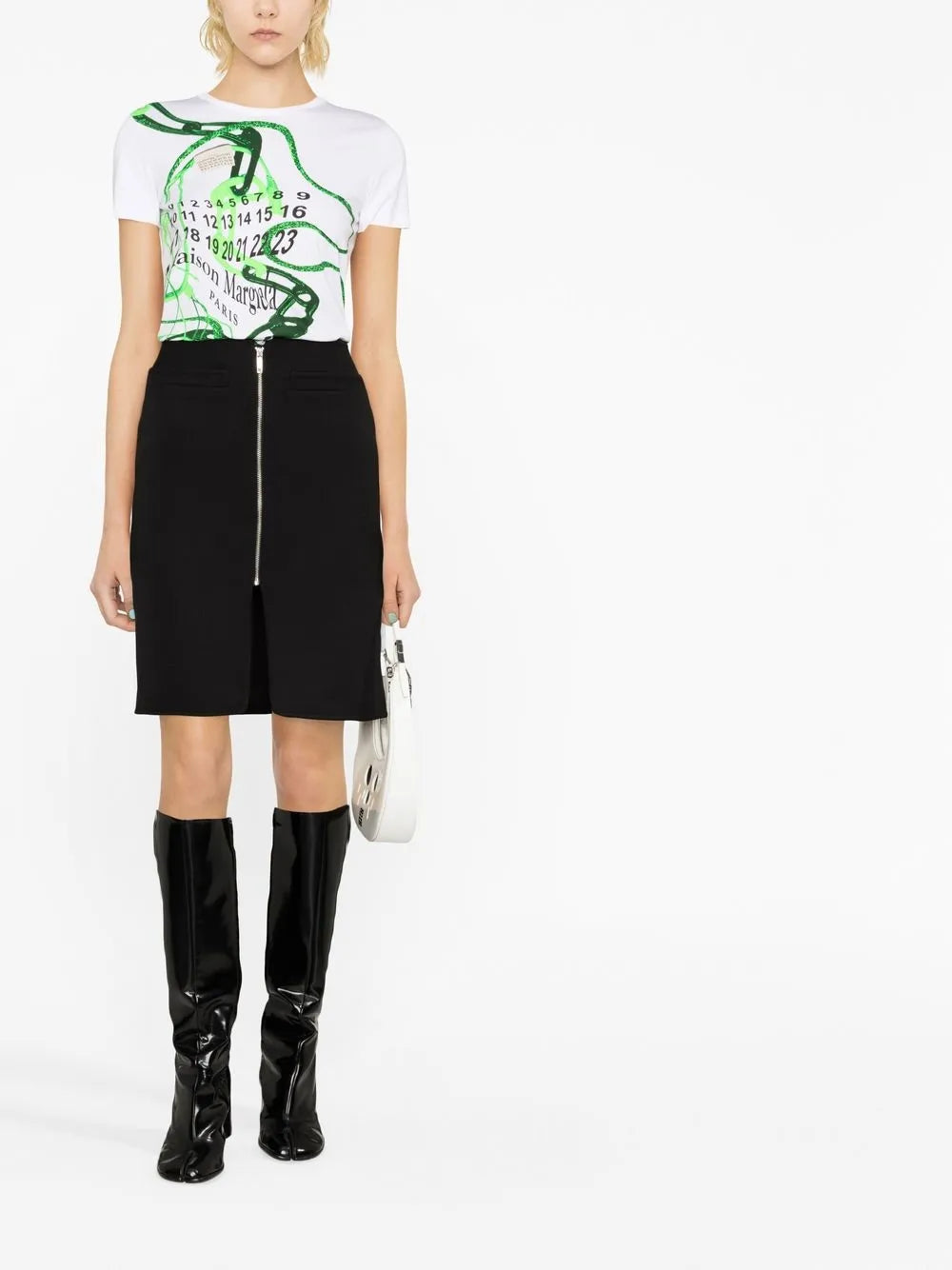 Swallow Zip-Fastening Skirt