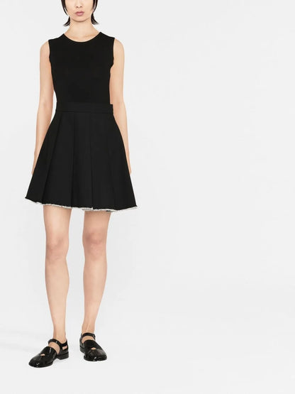 Round-Neck Sleeveless Bodysuit
