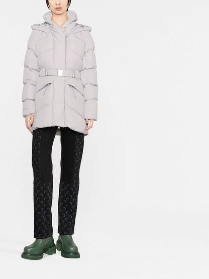 Belted Padded Down Jacket