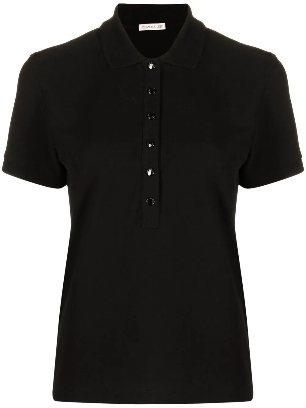 Logo-Patch Cotton Polo Top