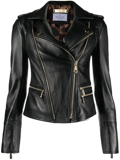 Leather Biker Jacket