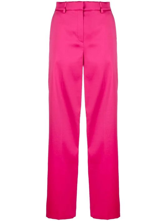 Two-Pocket Flared Tailored Trousers