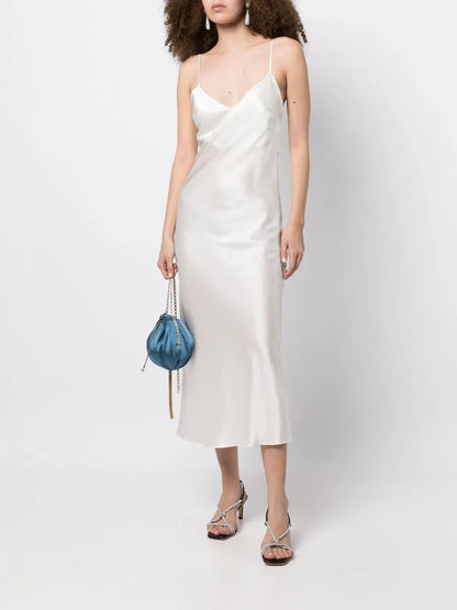 Sophia Midi Slip-Dress