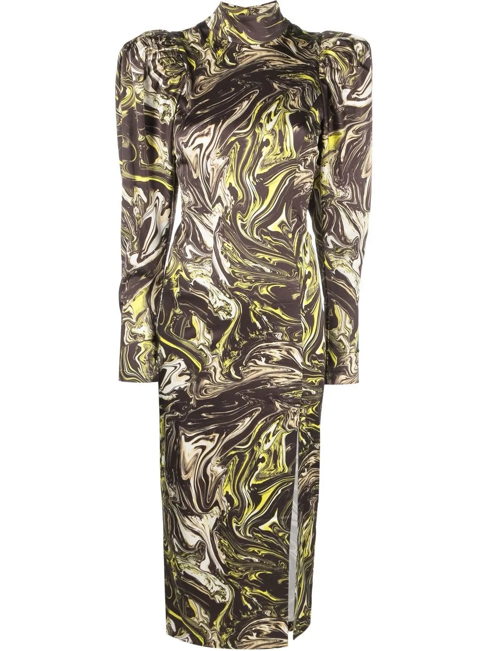 Abstract Print Dress