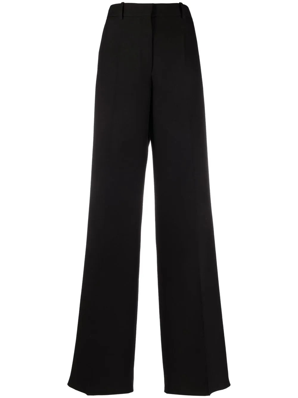 High-Waisted Wide-Leg Trousers