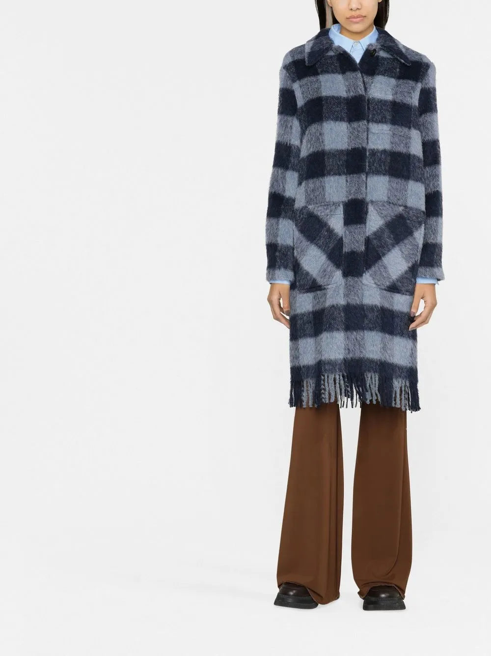 Check Pattern Coat