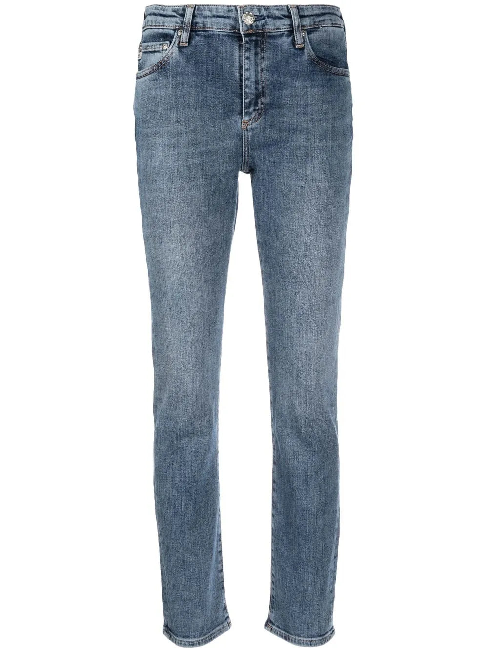 High-Rise Straight-Leg Jeans