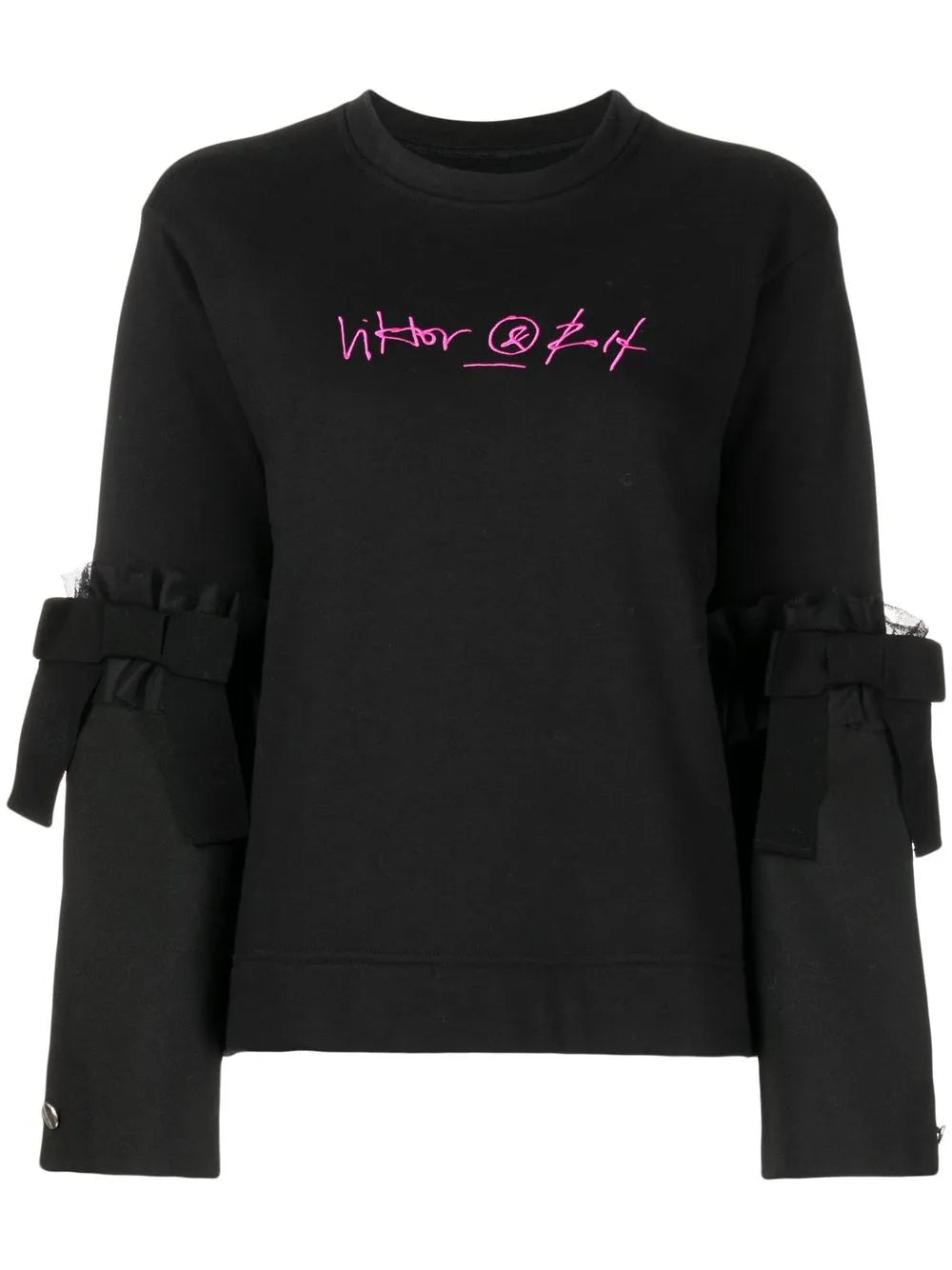 Embroidered-Logo Detail Sweatshirt