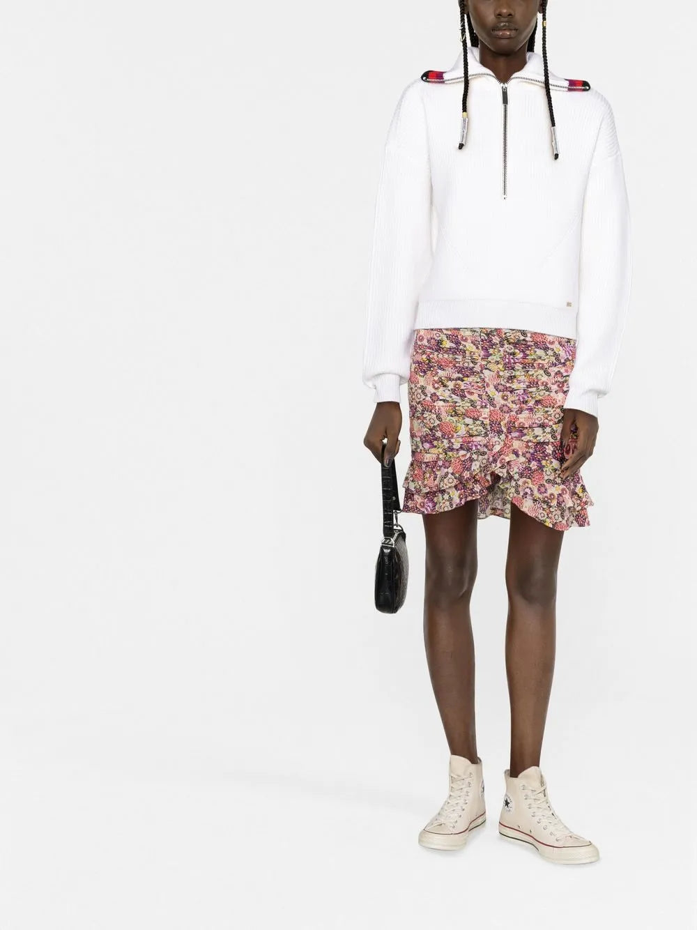 Wool Zipped Jumper