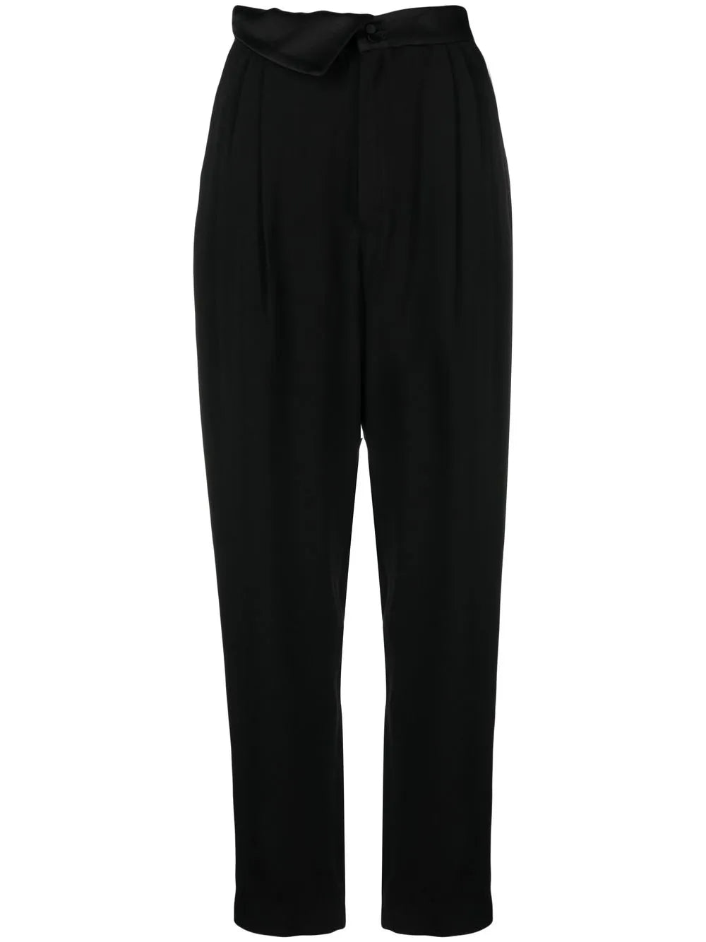 Straight-Leg Tailored Trousers