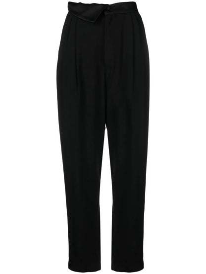 Straight-Leg Tailored Trousers