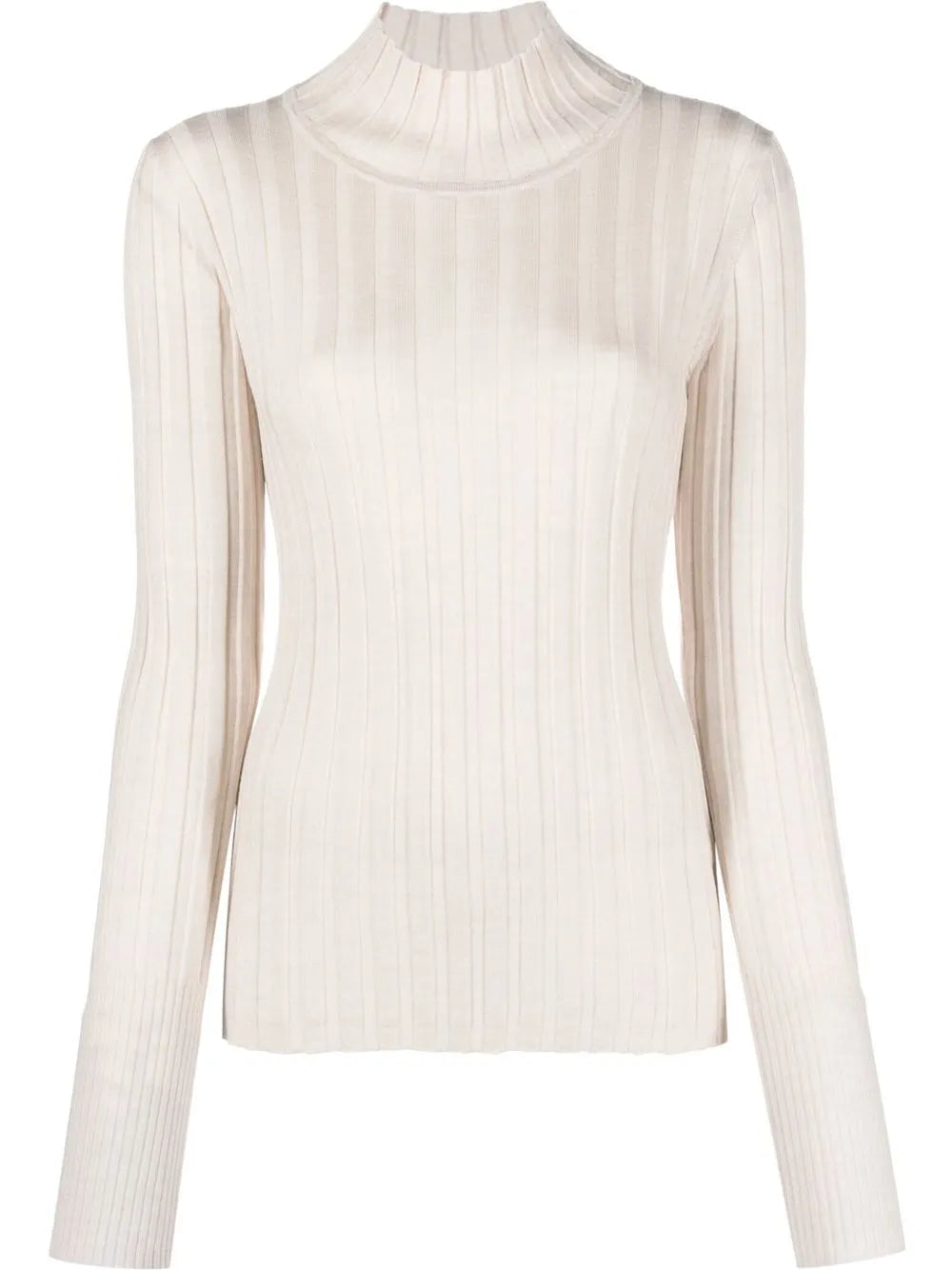 Long-Sleeve Knitted Top