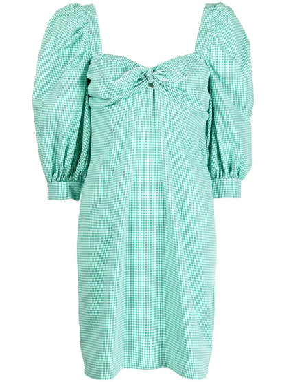 Milla Puff-Sleeves Mini Dress