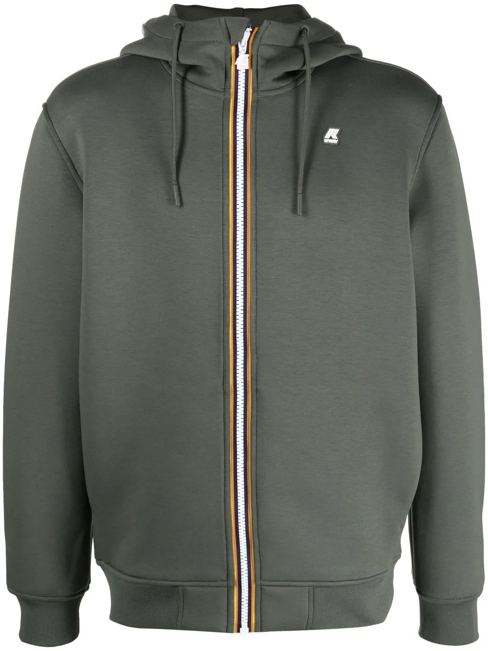 Logo-Patch Zip-Up Hoodie
