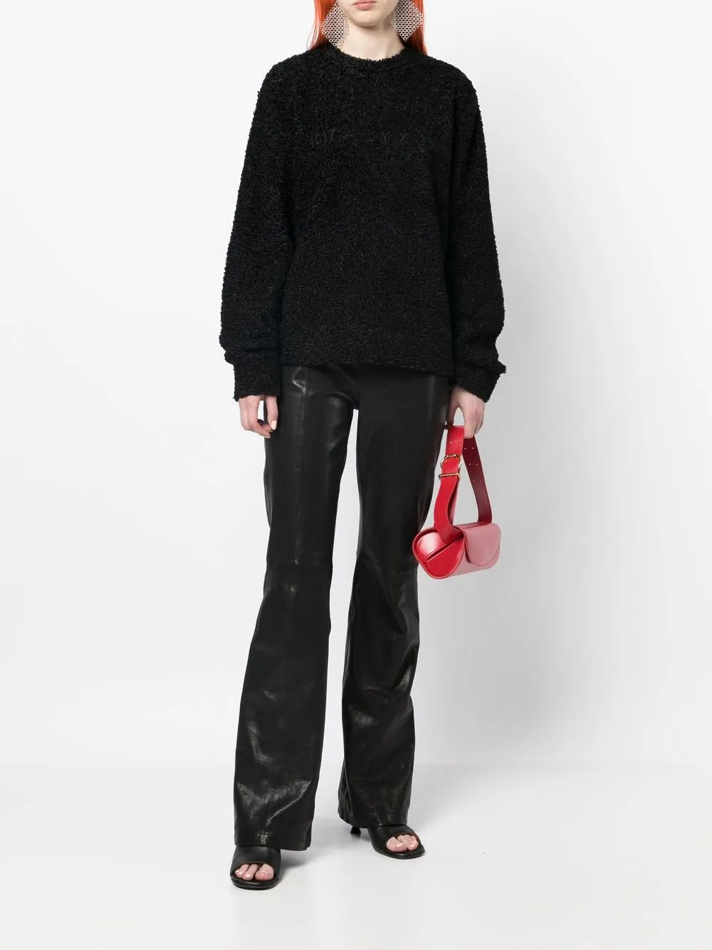 Crew-Neck Brushed Sweatshirt