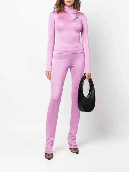 Skinny Ankle-Zip Trousers