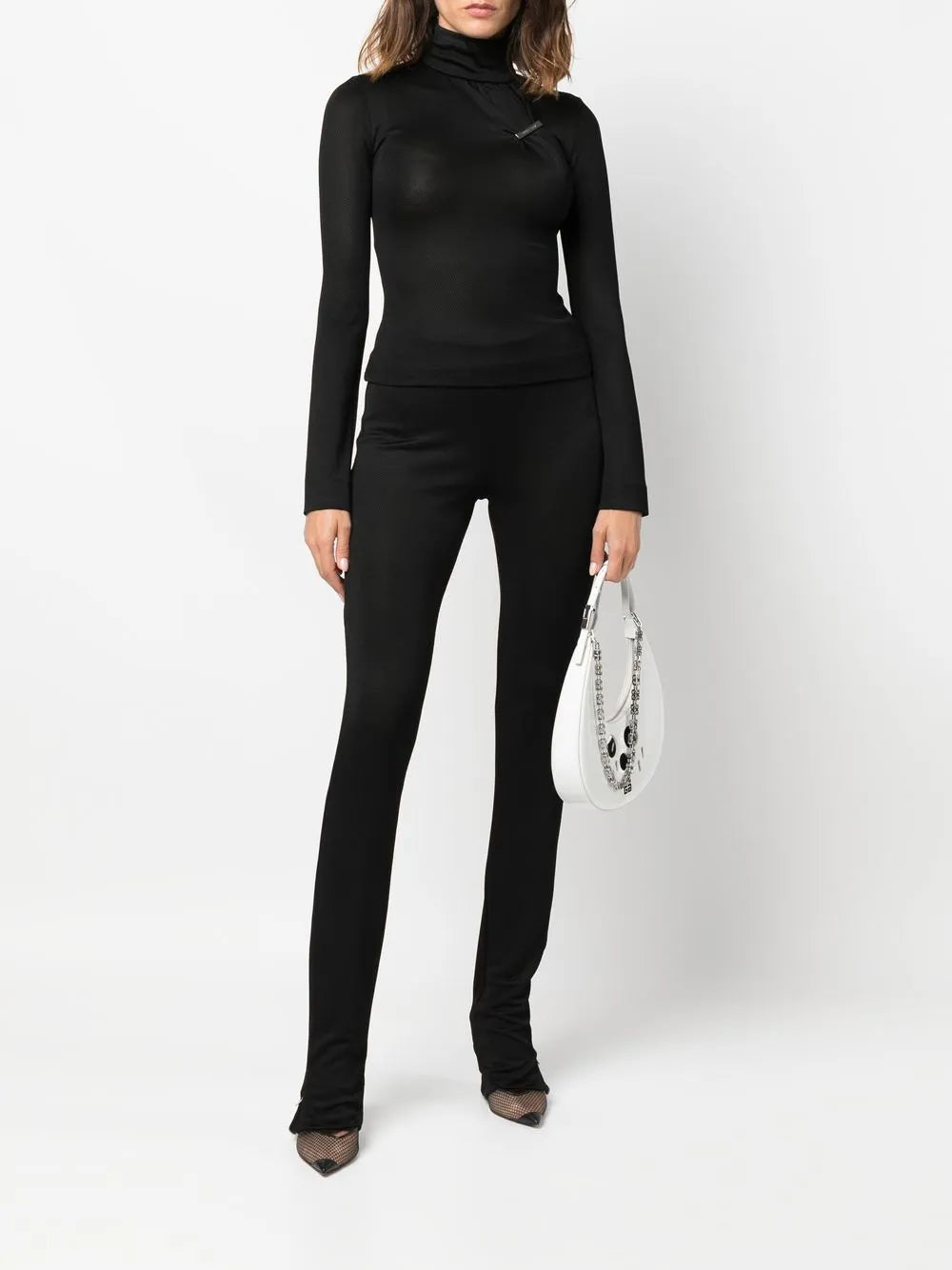 Skinny Ankle-Zip Trousers