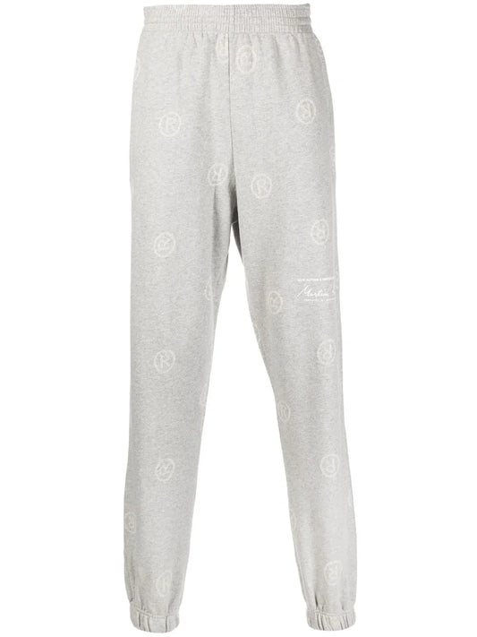 Logo Pattern Track Pants