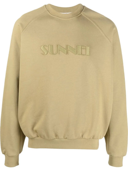 Logo-Embroidered Crew-Neck Sweatshirt