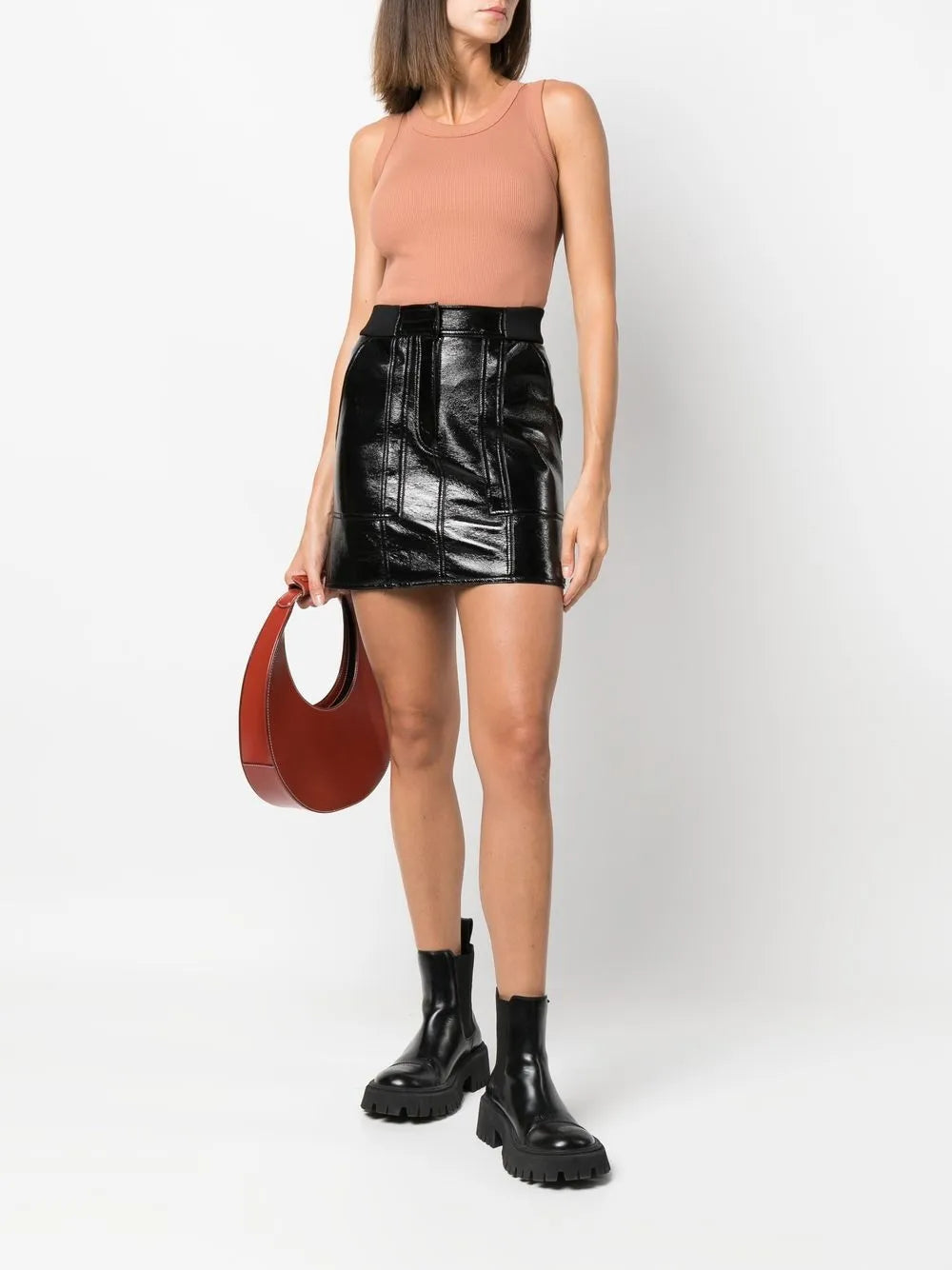 Fine-Ribbed Vest Top