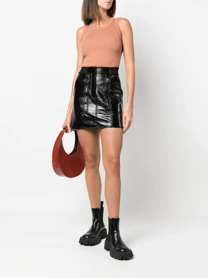Fine-Ribbed Vest Top