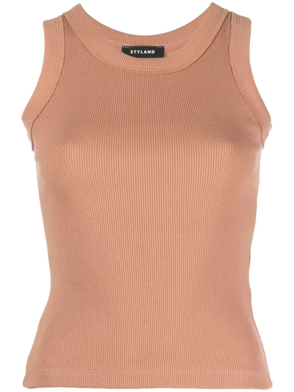 Fine-Ribbed Vest Top