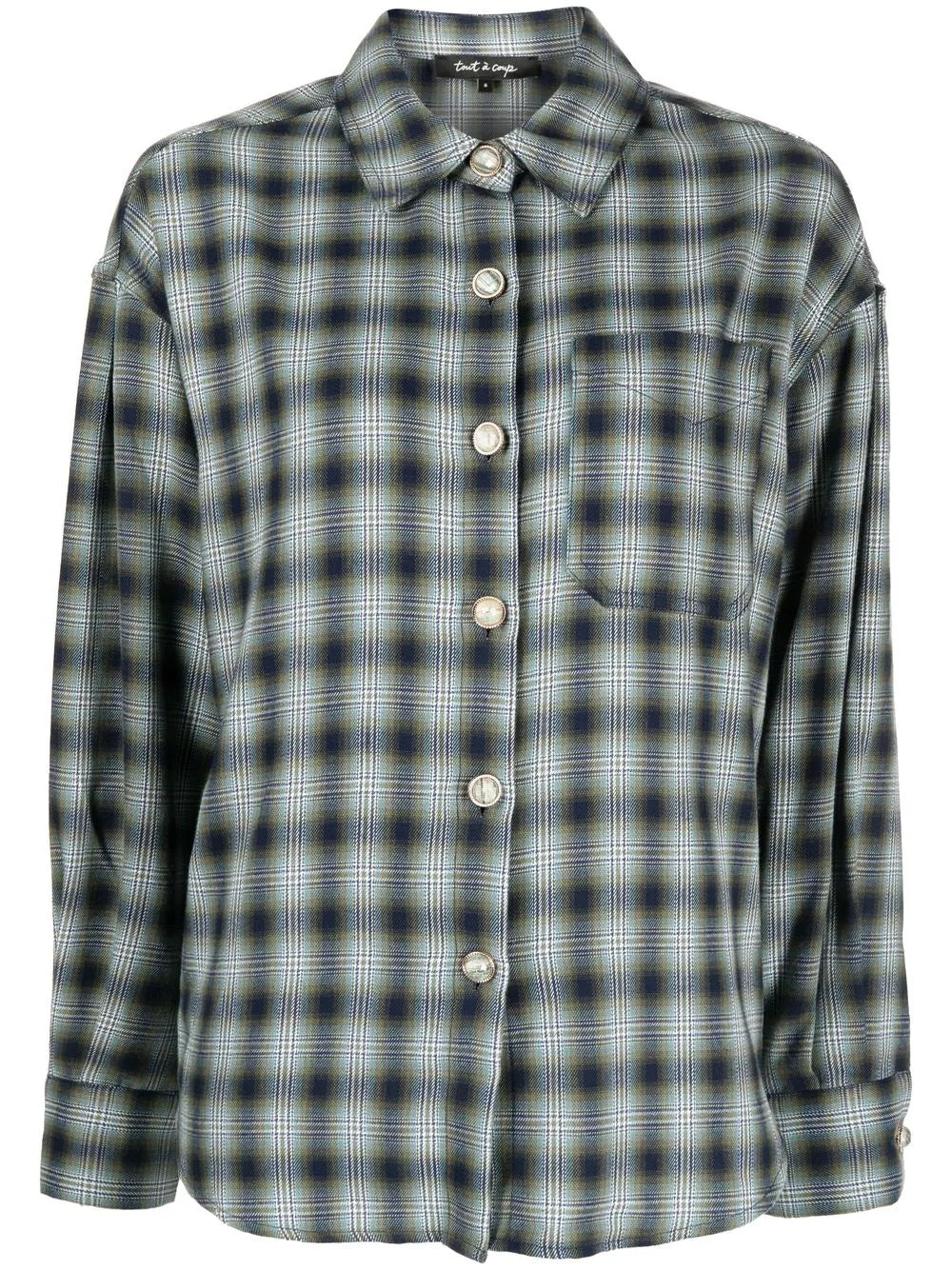 Checked Long-Sleeve Shirt