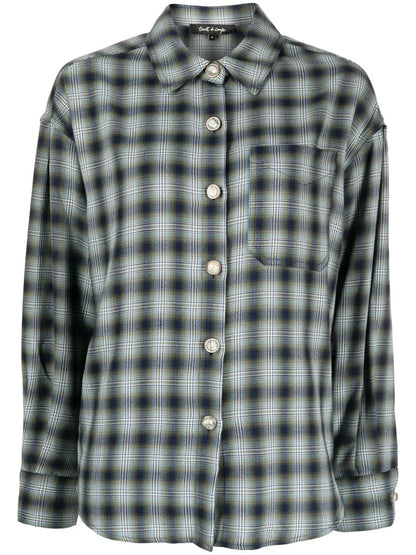 Checked Long-Sleeve Shirt
