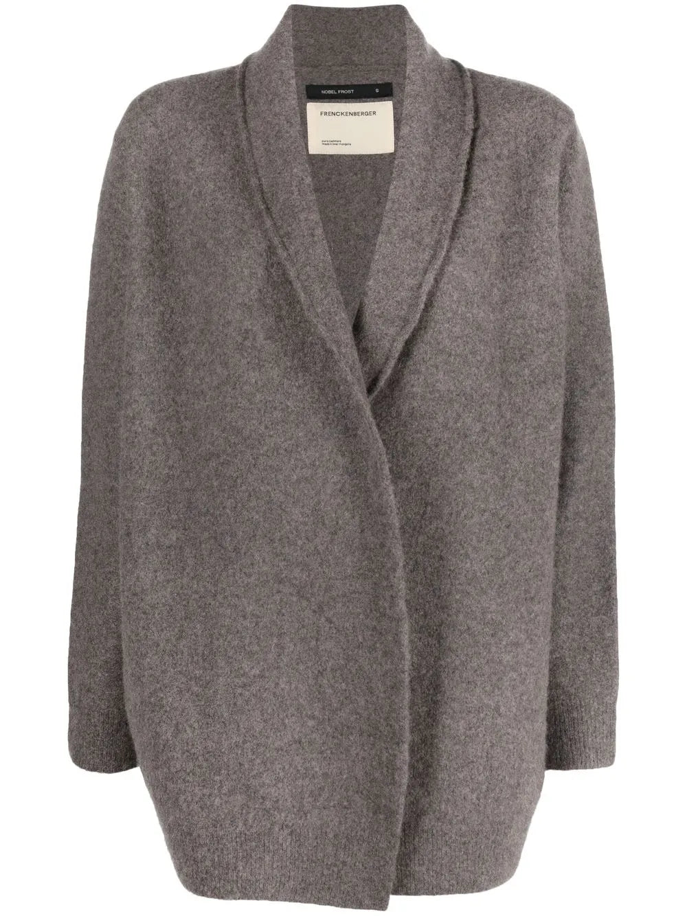 Felted-Finish Cashmere Cardigan