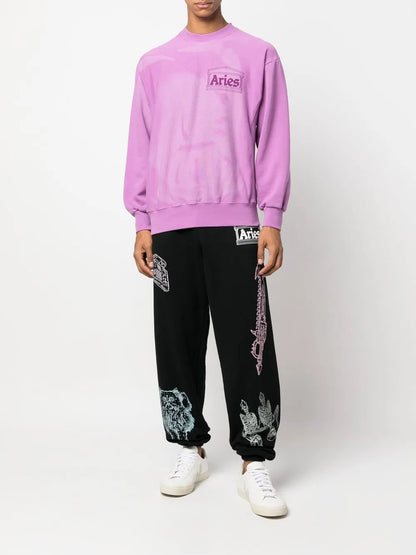 Chest-Logo Crew-Neck Sweatshirt