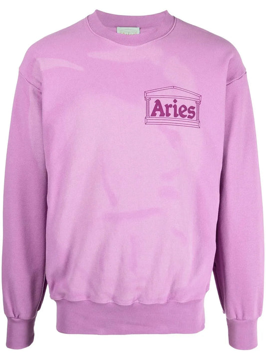 Chest-Logo Crew-Neck Sweatshirt