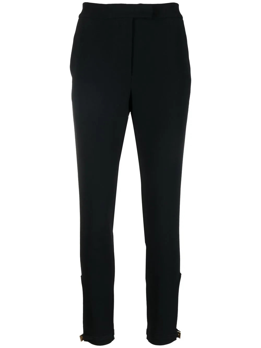 Buckled-Ankle Slim-Fit Trousers
