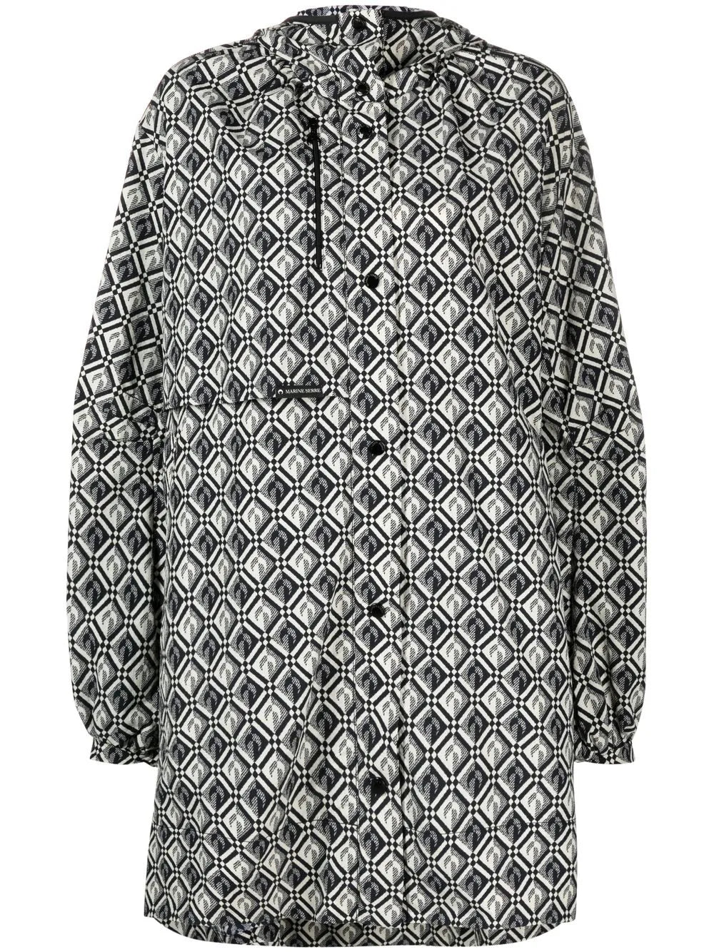 Moon Diamant Hooded Windbreaker