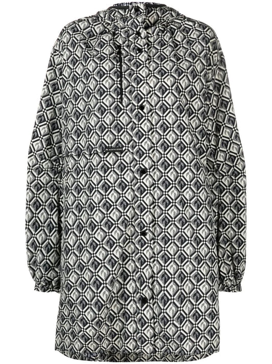 Moon Diamant Hooded Windbreaker