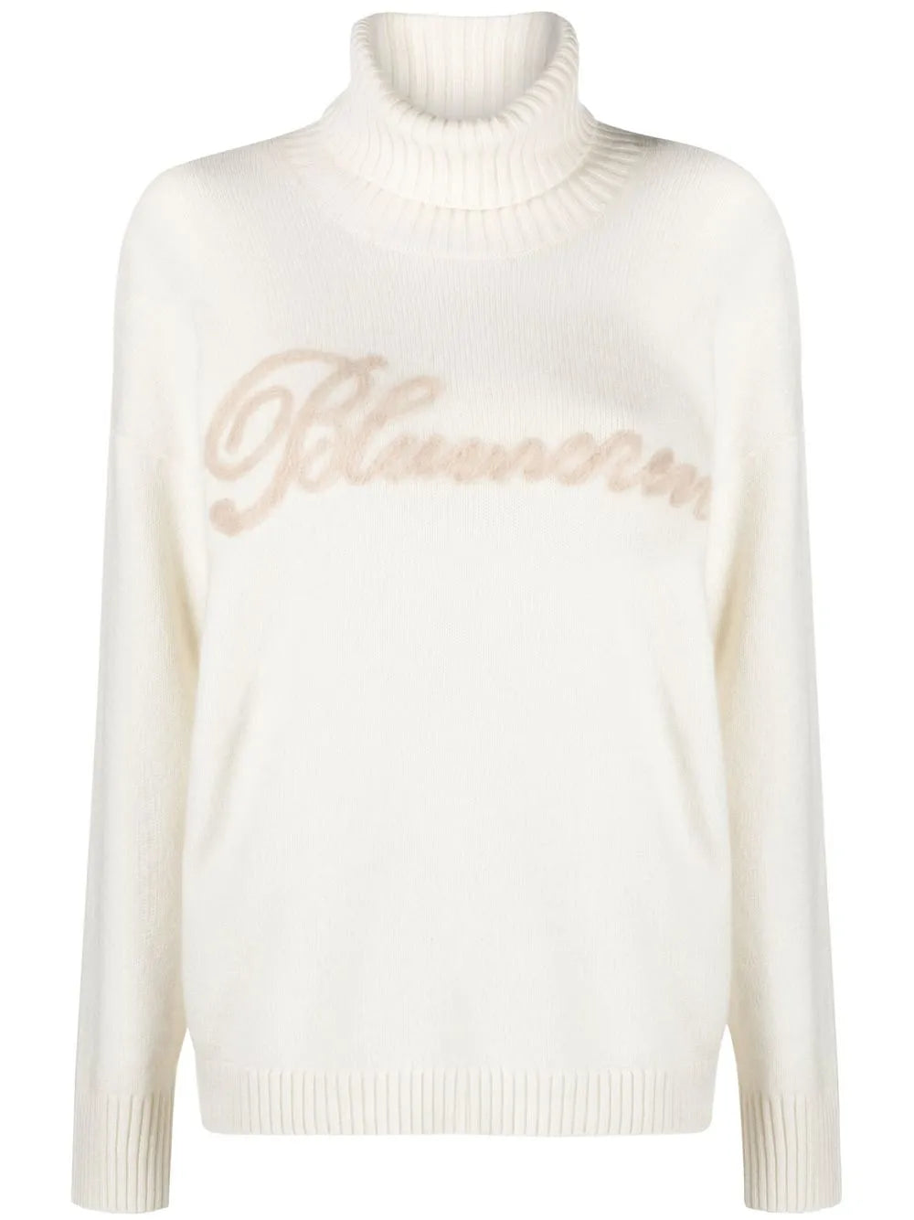 Logo-Lettering Rollneck Jumper