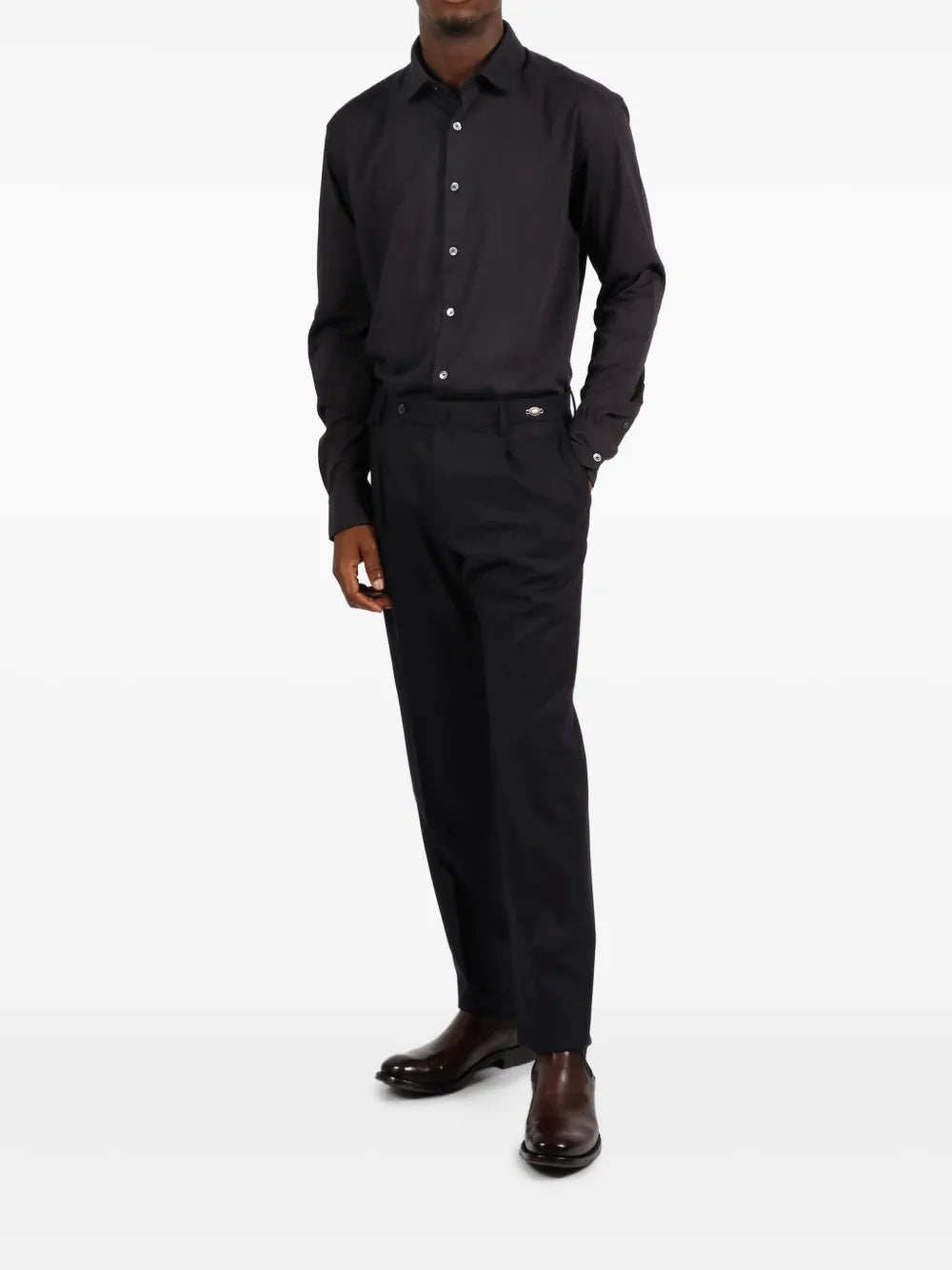 Straight-Leg Trousers