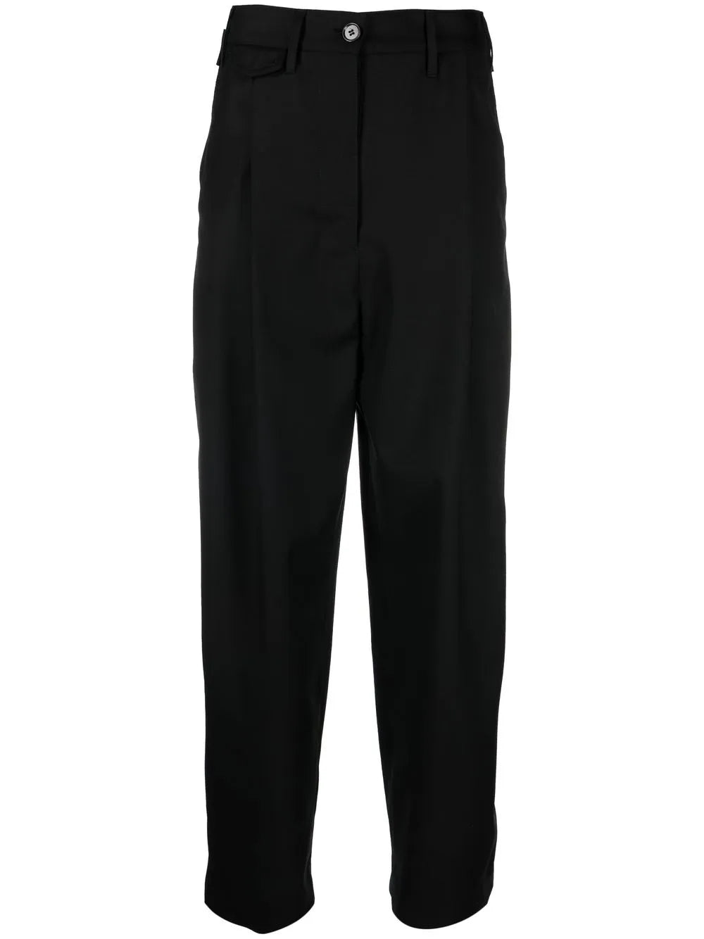 High-Waisted Tailored Trousers