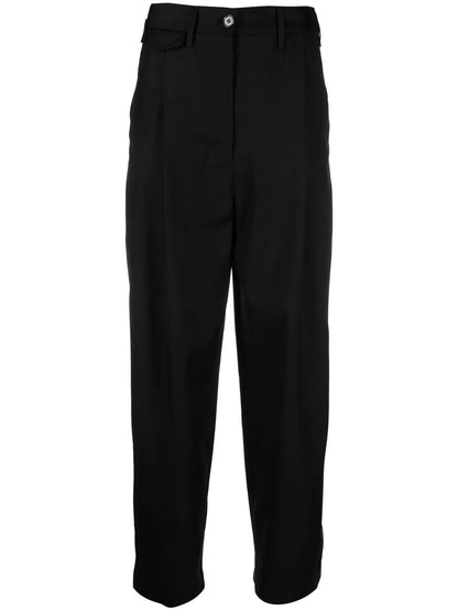 High-Waisted Tailored Trousers