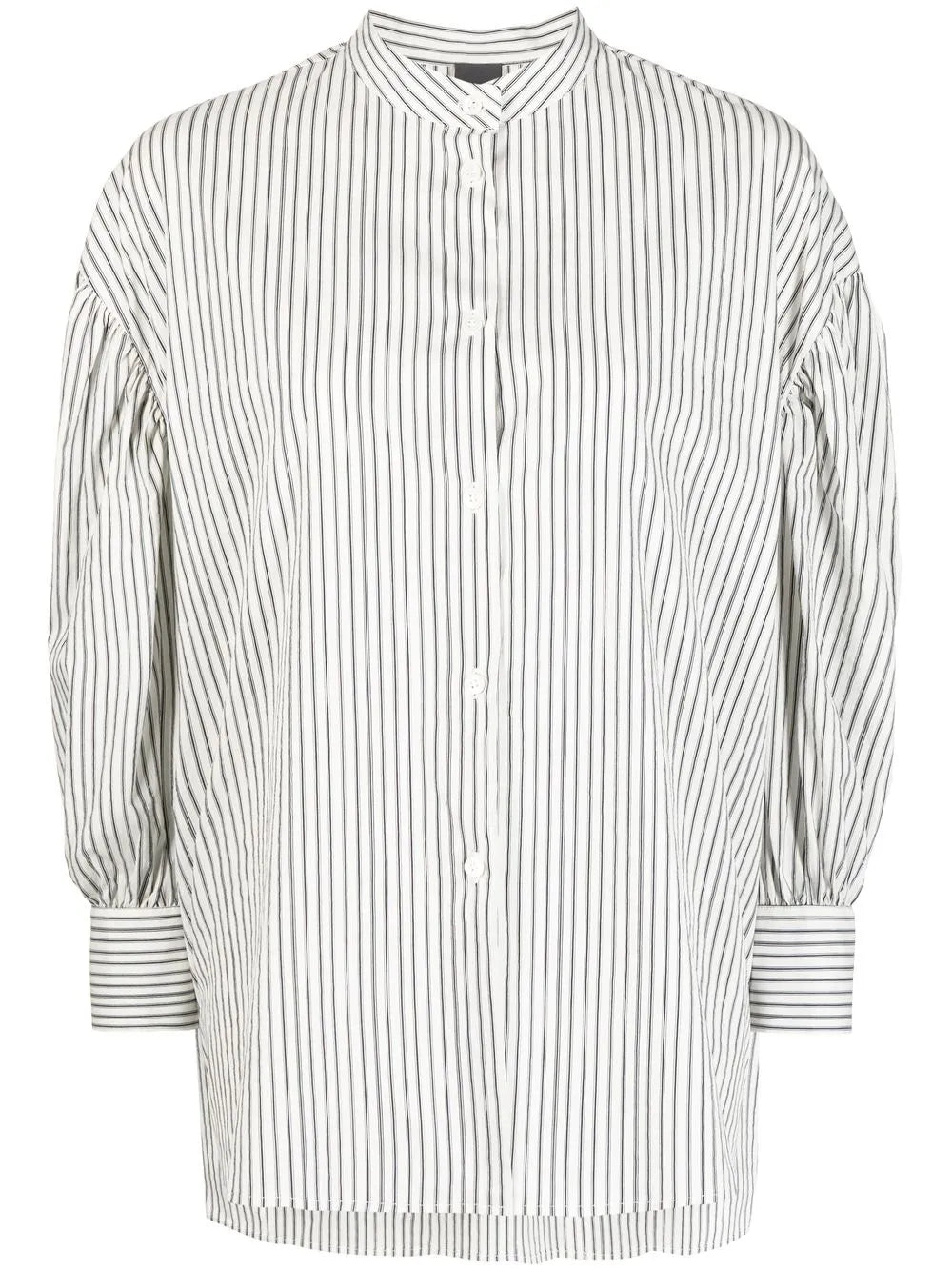 Striped Button-Down Shirt