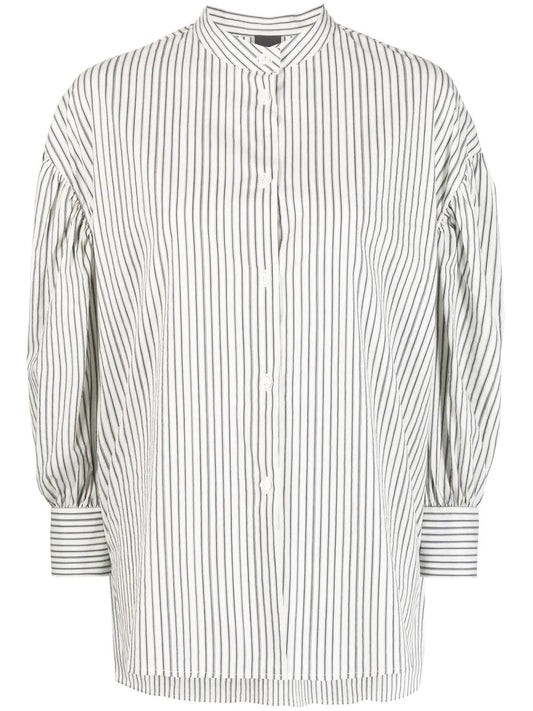 Striped Button-Down Shirt