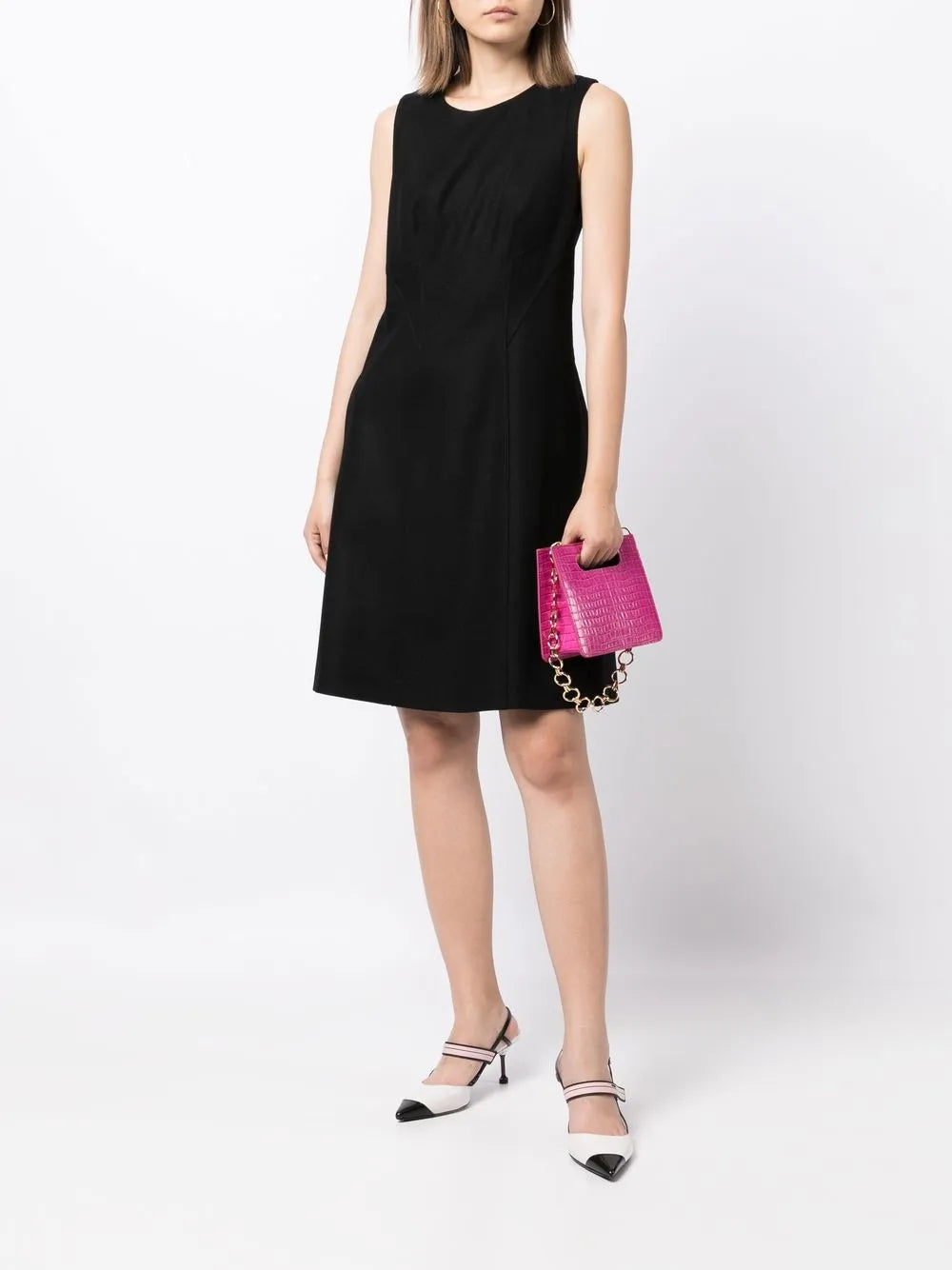 Flared Shift Dress