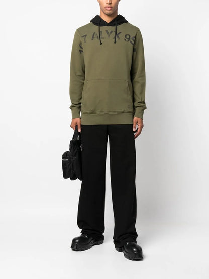 Logo-Print Cotton Hoodie