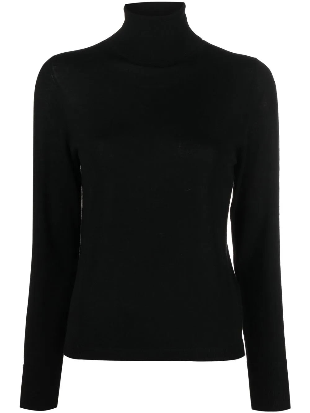 High-Neck Virgin Wool Jumper